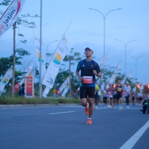 Race photo from KEDIRI HALF MARATHON 2026
