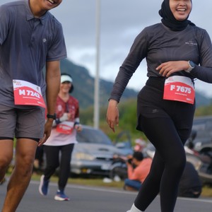 Race photo from KEDIRI HALF MARATHON 2026