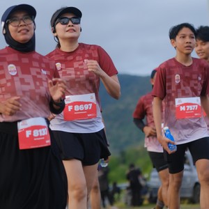 Race photo from KEDIRI HALF MARATHON 2026