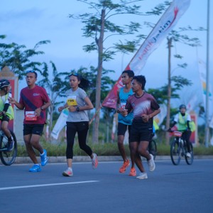 Race photo from KEDIRI HALF MARATHON 2026