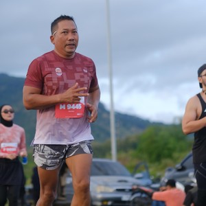 Race photo from KEDIRI HALF MARATHON 2026