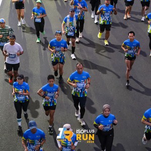 Race photo from ISOPLUS RUN 2026 - JAKARTA