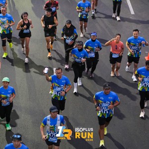 Race photo from ISOPLUS RUN 2026 - JAKARTA