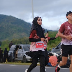 Race photo from KEDIRI HALF MARATHON 2026
