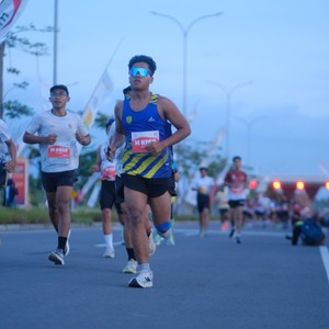 Race photo from KEDIRI HALF MARATHON 2026