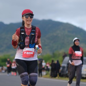 Race photo from KEDIRI HALF MARATHON 2026