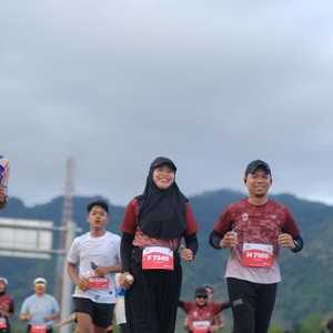 Race photo from KEDIRI HALF MARATHON 2026
