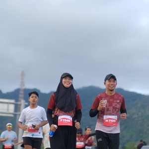 Race photo from KEDIRI HALF MARATHON 2026