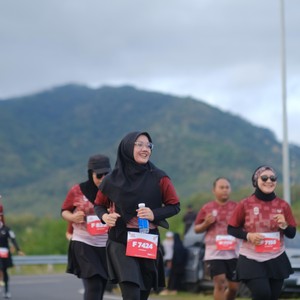 Race photo from KEDIRI HALF MARATHON 2026