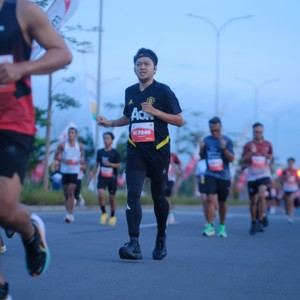 Race photo from KEDIRI HALF MARATHON 2026