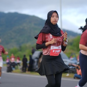 Race photo from KEDIRI HALF MARATHON 2026