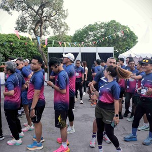 Race photo from LINTAS TEKNOLOGI SOLUTIONS DAY