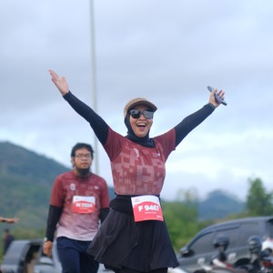 Race photo from KEDIRI HALF MARATHON 2026