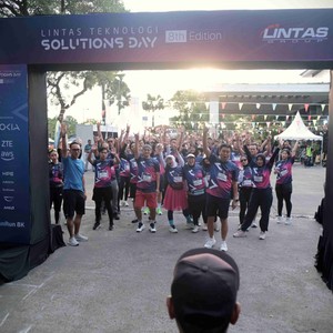 Race photo from LINTAS TEKNOLOGI SOLUTIONS DAY