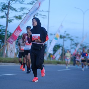 Race photo from KEDIRI HALF MARATHON 2026