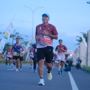 Race photo from KEDIRI HALF MARATHON 2026