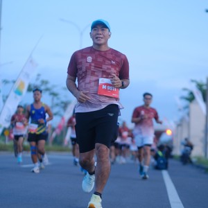 Race photo from KEDIRI HALF MARATHON 2026