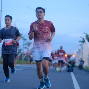 Race photo from KEDIRI HALF MARATHON 2026