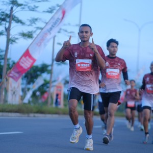 Race photo from KEDIRI HALF MARATHON 2026