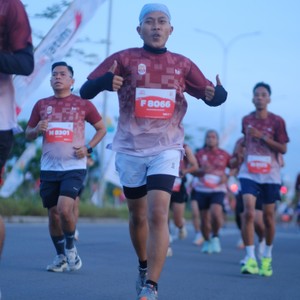 Race photo from KEDIRI HALF MARATHON 2026