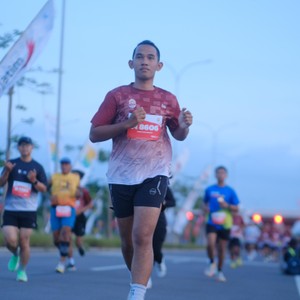 Race photo from KEDIRI HALF MARATHON 2026