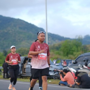 Race photo from KEDIRI HALF MARATHON 2026