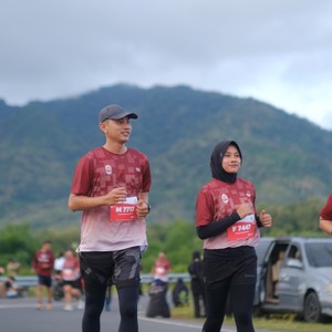 Race photo from KEDIRI HALF MARATHON 2026