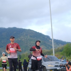 Race photo from KEDIRI HALF MARATHON 2026