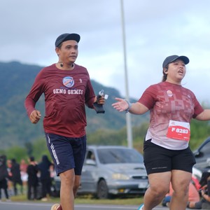 Race photo from KEDIRI HALF MARATHON 2026
