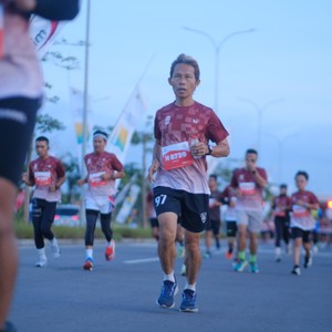 Race photo from KEDIRI HALF MARATHON 2026