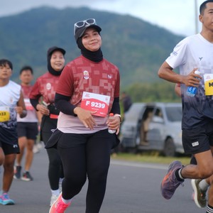 Race photo from KEDIRI HALF MARATHON 2026