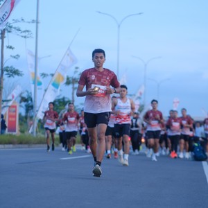 Race photo from KEDIRI HALF MARATHON 2026