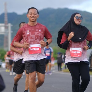 Race photo from KEDIRI HALF MARATHON 2026