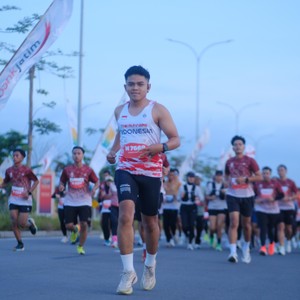 Race photo from KEDIRI HALF MARATHON 2026