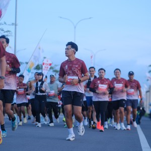 Race photo from KEDIRI HALF MARATHON 2026