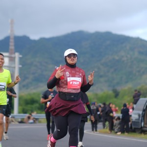 Race photo from KEDIRI HALF MARATHON 2026