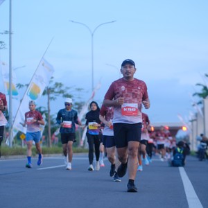 Race photo from KEDIRI HALF MARATHON 2026