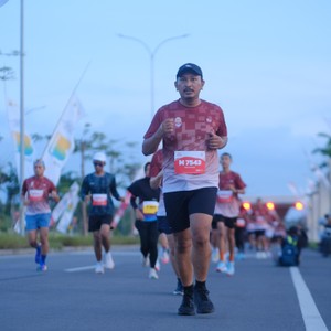 Race photo from KEDIRI HALF MARATHON 2026