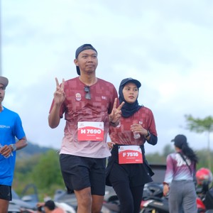 Race photo from KEDIRI HALF MARATHON 2026