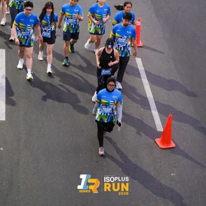 Race photo from ISOPLUS RUN 2026 - JAKARTA
