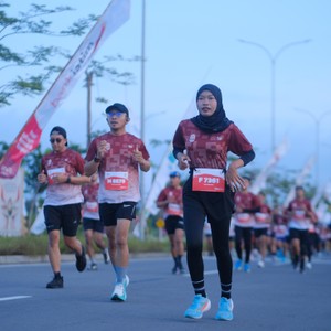 Race photo from KEDIRI HALF MARATHON 2026