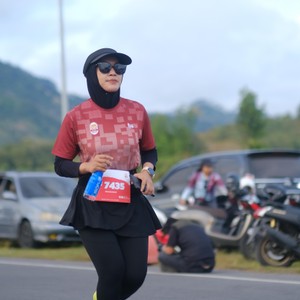 Race photo from KEDIRI HALF MARATHON 2026