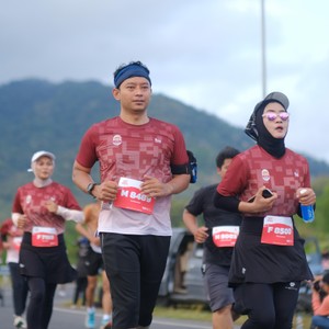 Race photo from KEDIRI HALF MARATHON 2026