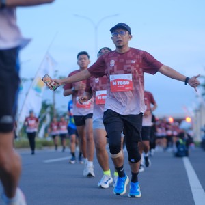 Race photo from KEDIRI HALF MARATHON 2026