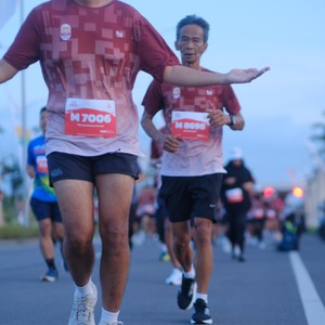 Race photo from KEDIRI HALF MARATHON 2026