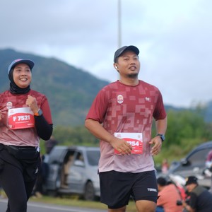 Race photo from KEDIRI HALF MARATHON 2026