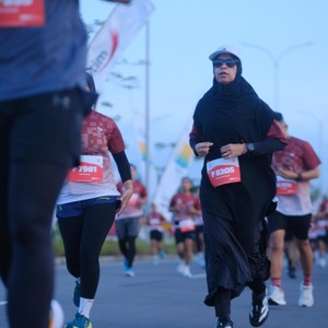 Race photo from KEDIRI HALF MARATHON 2026