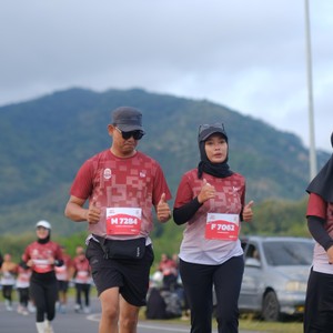 Race photo from KEDIRI HALF MARATHON 2026