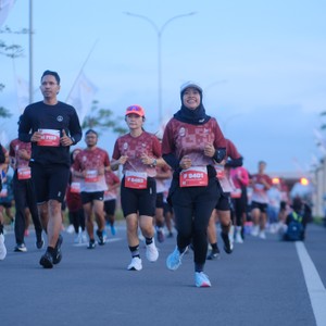Race photo from KEDIRI HALF MARATHON 2026