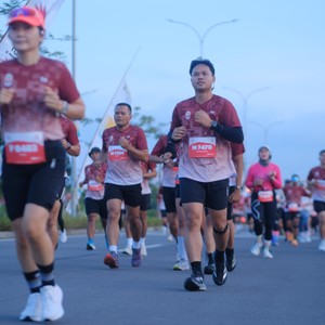 Race photo from KEDIRI HALF MARATHON 2026